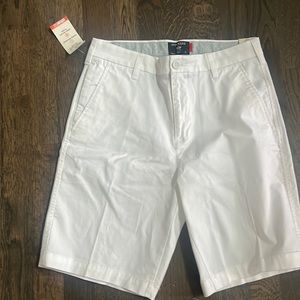 Men’s white shorts